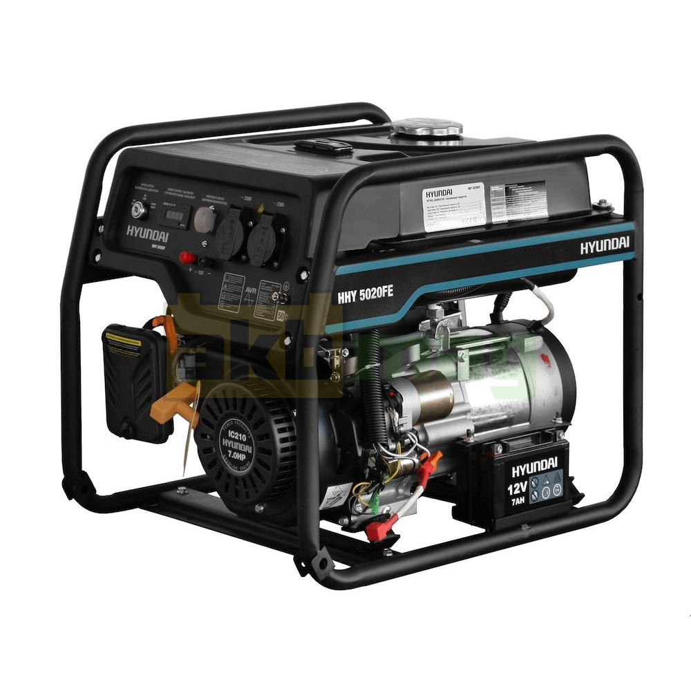 Генератор бензиновий HYUNDAI HHY 5020FЕ_2
